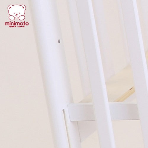 Minimoto 婴儿木床- 迷你细床(附送8cm厚床褥) 101.6 x 60.9cm | 马来西亚船木