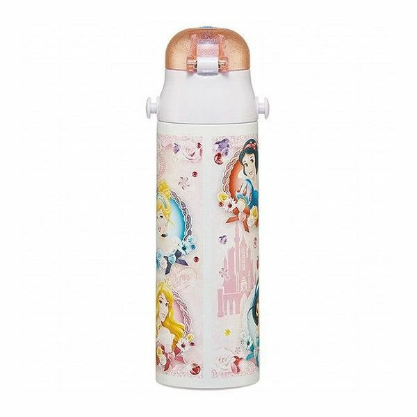 日本 SKATER 不鏽鋼水壺 580ml SKDC6N (直飲) - PRINCESS \\特長時間保持冷飲效果!//