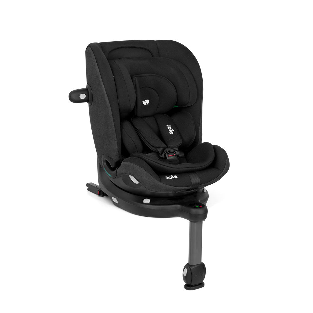 Joie i-Pivot Grow 360-Degree Rotating Car Seat - Shale Black (Ages: Birth to 10 | Height 40-135cm)