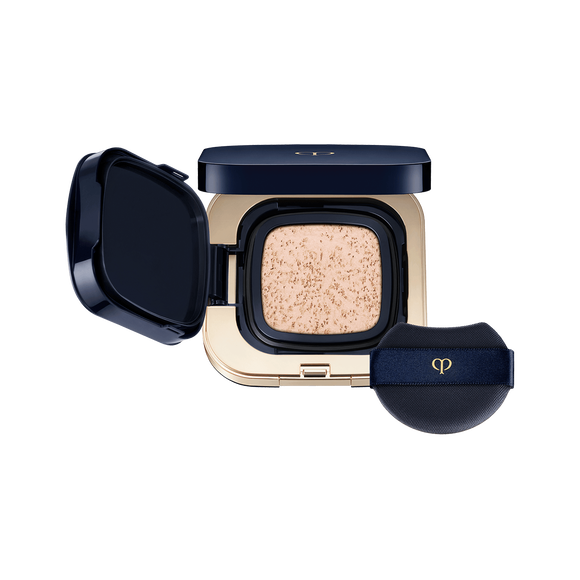 CLE DE PEAU BEAUTÉ 肌膚之鑰 SET (鉑鑽柔膚潔面泡沫 + 鑽光水凝氣墊粉底 + 粧前乳霜)