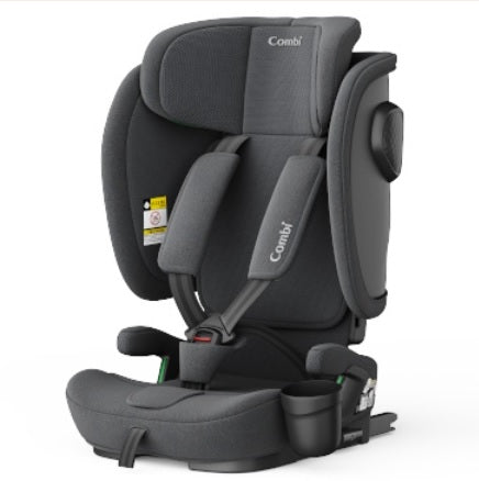 Combi Joytrip Advance Plus ISOFIX Growth-Sized Car Seat (Dark Gray) for ages 15 months to 12 years | ISOFIX Installation