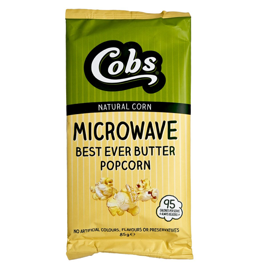 澳洲 Cobs 微波爐 海奶油爆谷 85g (無添加人工香料及色素及防腐劑)