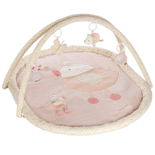 德國 Fehn FEEHNLAND 多功能嬰兒遊戲墊 - 小鳥 (附 5 款可拆玩具) 🎁百日宴/ BB Shower 送禮首選！