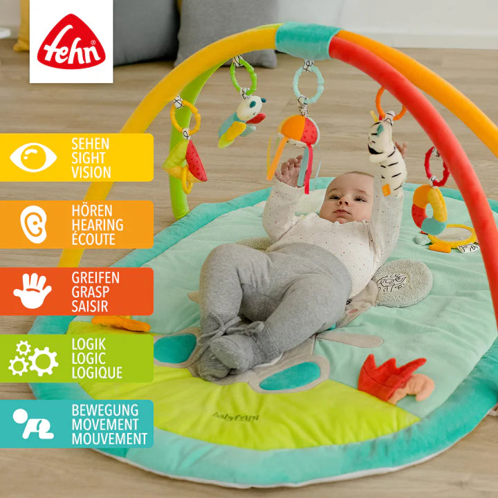 德國 Fehn DOBABYDOO 多功能嬰兒遊戲墊 - 樹熊 (附 5 款可拆玩具) 🎁百日宴/ BB Shower 送禮首選！