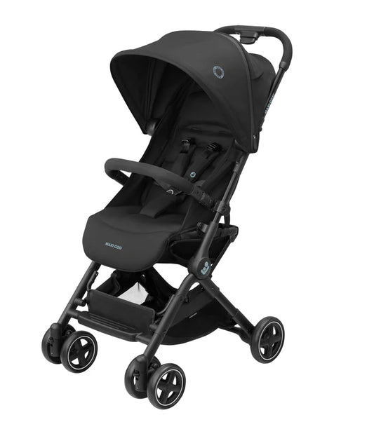 荷蘭 Maxi Cosi Lara2 輕便手推車 - 黑色 BLACK (初生~3.5歲) 🌟附送汽車座椅接駁