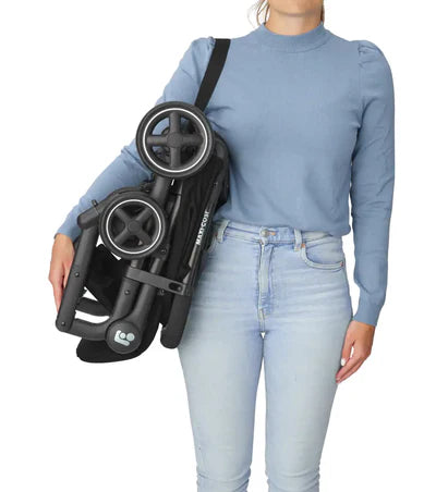 荷蘭 Maxi Cosi Lara2 輕便手推車 - 深灰 GRAPHITE (初生~3.5歲) 🌟附送汽車座椅接駁