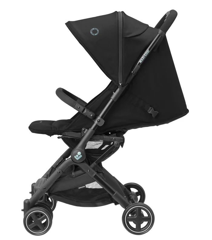 荷蘭 Maxi Cosi Lara2 輕便手推車 - 黑色 BLACK (初生~3.5歲) 🌟附送汽車座椅接駁