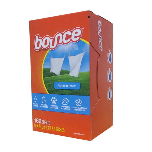 美国Bounce 5 合1 柔顺纸160张(Outdoor Fresh)