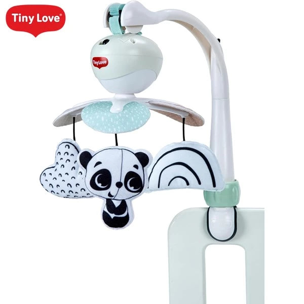 以色列 Tiny Love 音樂床上轉 - 熊貓系列 (極致安撫、高效哄睡) 🎁滿月/百日宴送禮夢幻天花板！