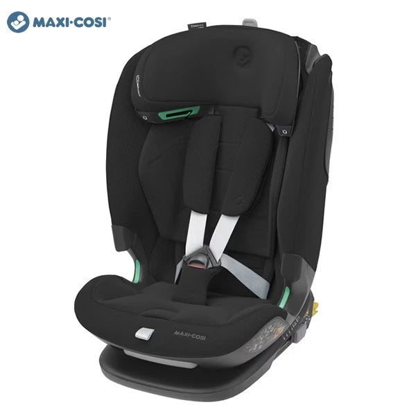 Maxi-Cosi Nomad Plus Foldable Portable Car Seat - Black (15 months to 4 years | One-touch fold for easy portability) 