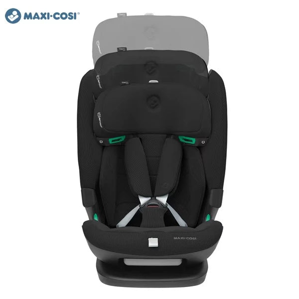 Maxi-Cosi Nomad Plus Foldable Portable Car Seat - Black (15 months to 4 years | One-touch fold for easy portability) 