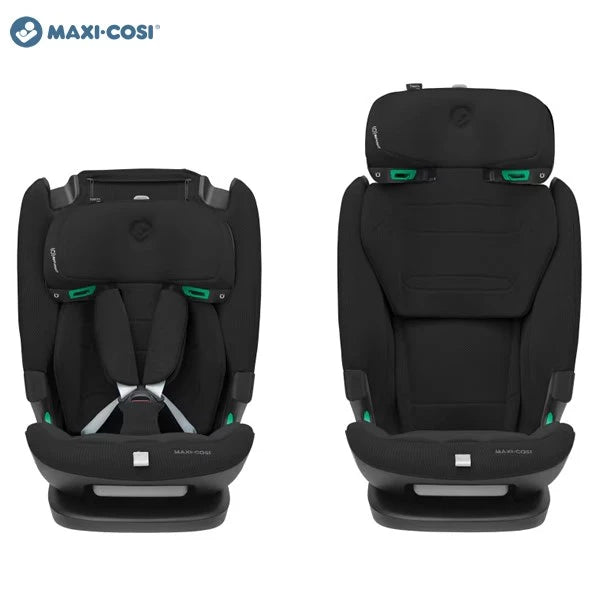 Maxi-Cosi Nomad Plus Foldable Portable Car Seat - Black (15 months to 4 years | One-touch fold for easy portability) 