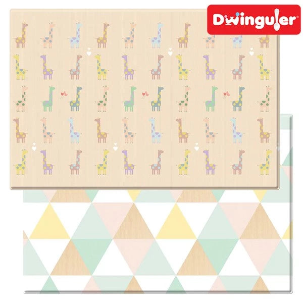 韓國 Dwinguler 家居安全遊戲墊 - 長頸鹿彩繪 (細碼 140x100x1.2cm)