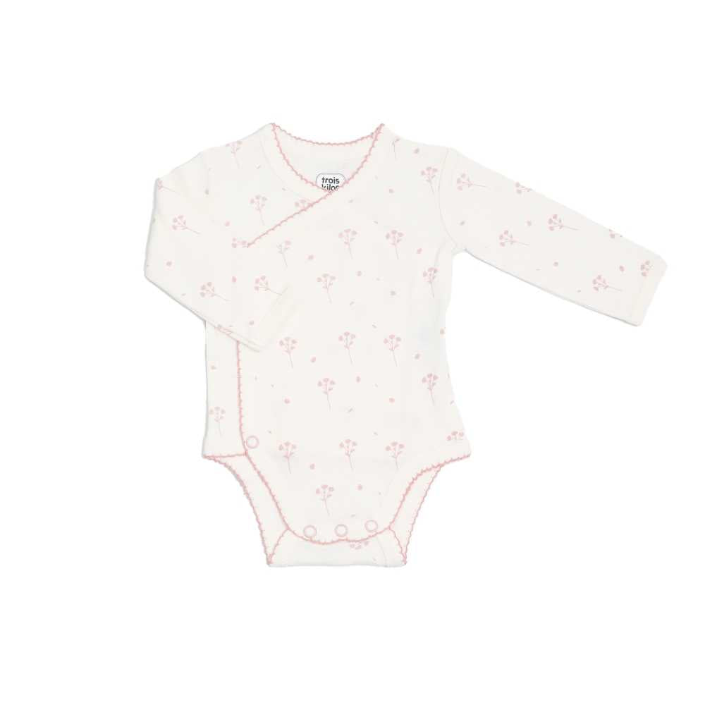 法國 Trois Kilos Sept 初生女嬰 6 件套裝禮盒 (田園碎花系列) 🎁Baby Shower 送禮暖心首選！
