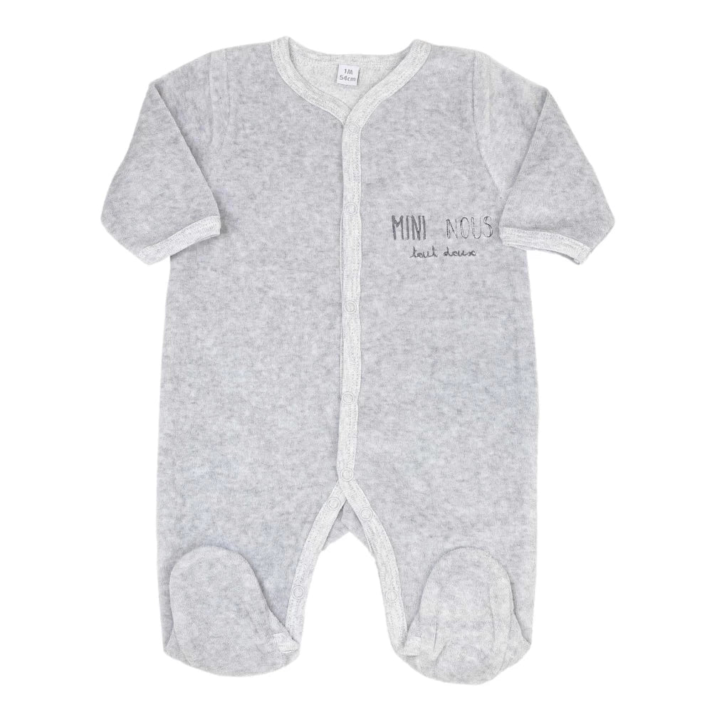 法國 Trois Kilos Sept 初生嬰兒 6 件套裝禮盒 (灰色) 🎁Baby Shower 送禮暖心首選！