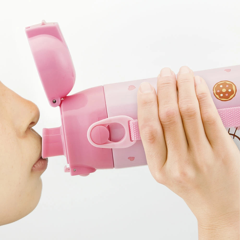 日本 SKATER 不鏽鋼水壺 580ml SKDC6N (直飲) - HELLO KITTY \\特長時間保持冷飲效果！//