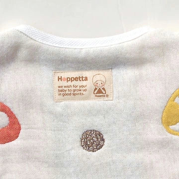 日本 FICELLE HOPPETTA 六重紗 蘑菇 防踢背心 / 睡袋 (日本製・綿100％ | 夏涼しく冬暖)