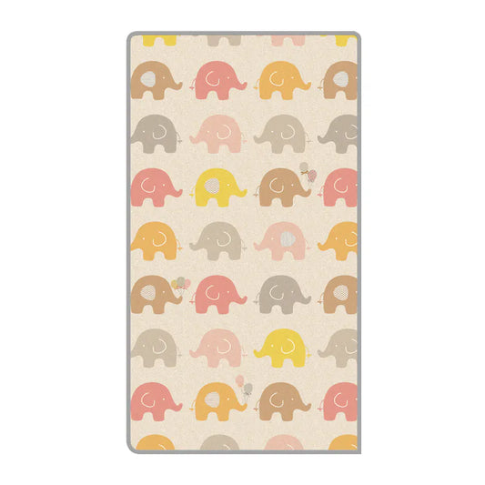 韓國 Parklon Prime Living Mini 單面包邊地墊 - Little Elephant (100 x 180 x 1cm) 韓國製造