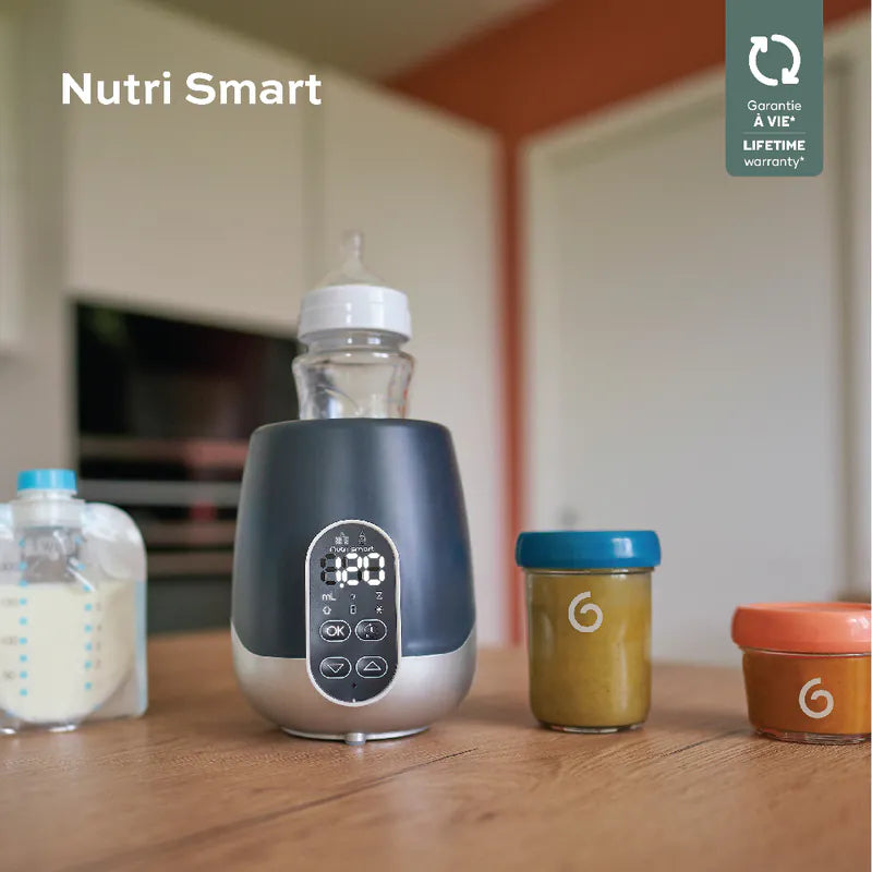 French Babymoov NutriSmart Bottle Food Warmer (Home/Car) Quick heating, thawing and sterilization 