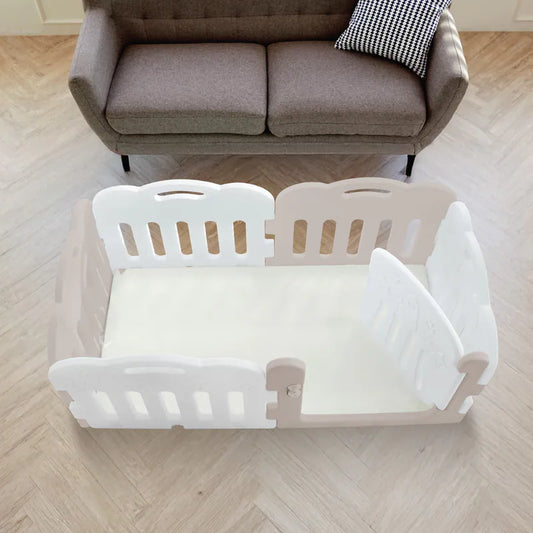 Caraz 5+1 Kibel Playpen and Playmat Set (6 pieces, 148x76x60cm) Made in Korea
