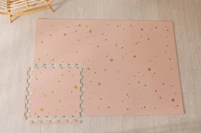 台灣 nido.nido 巧拼地墊 - 星空點點 (62x62cm) 🏆消委會5星最高評分 | 台灣製