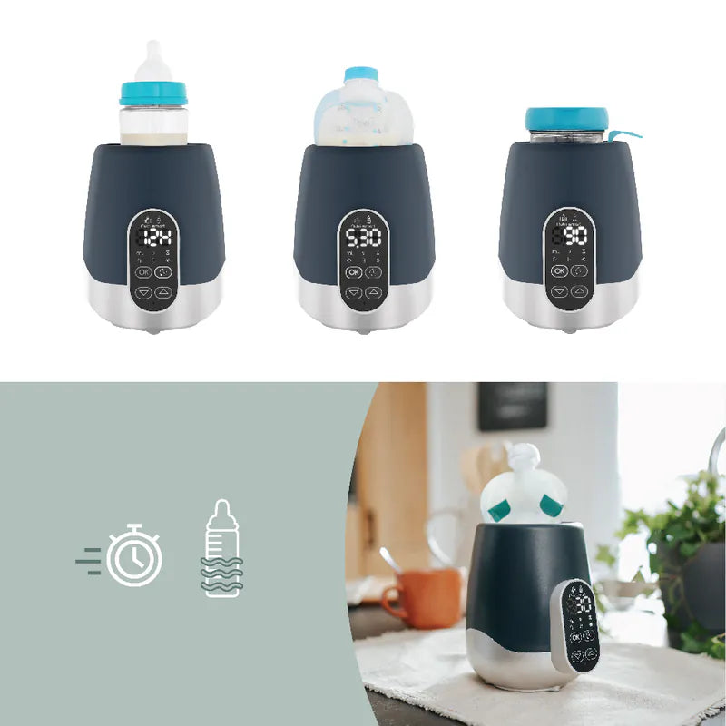 French Babymoov NutriSmart Bottle Food Warmer (Home/Car) Quick heating, thawing and sterilization 