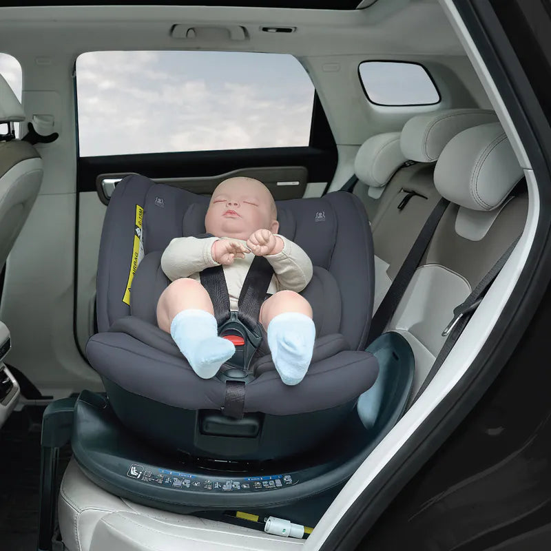 Baby Star Sedona 360 i-Size ISOFIX 成长型汽车安全座椅– 沙色/ 太空蓝| 40-150公分