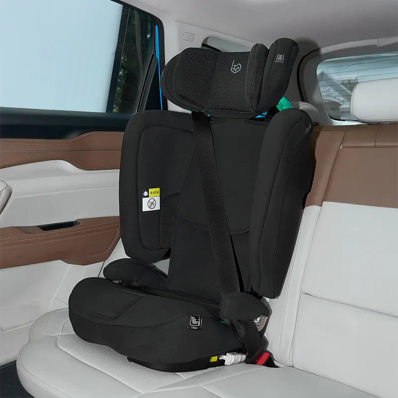 Baby Star Sereno Growing Car Seat - Smoke Black (15 months to 12 years / 76-150cm)