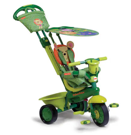 Fisher-Price Royal 婴幼3合1三轮车- 可爱狮子绿(适合10个月至3岁)