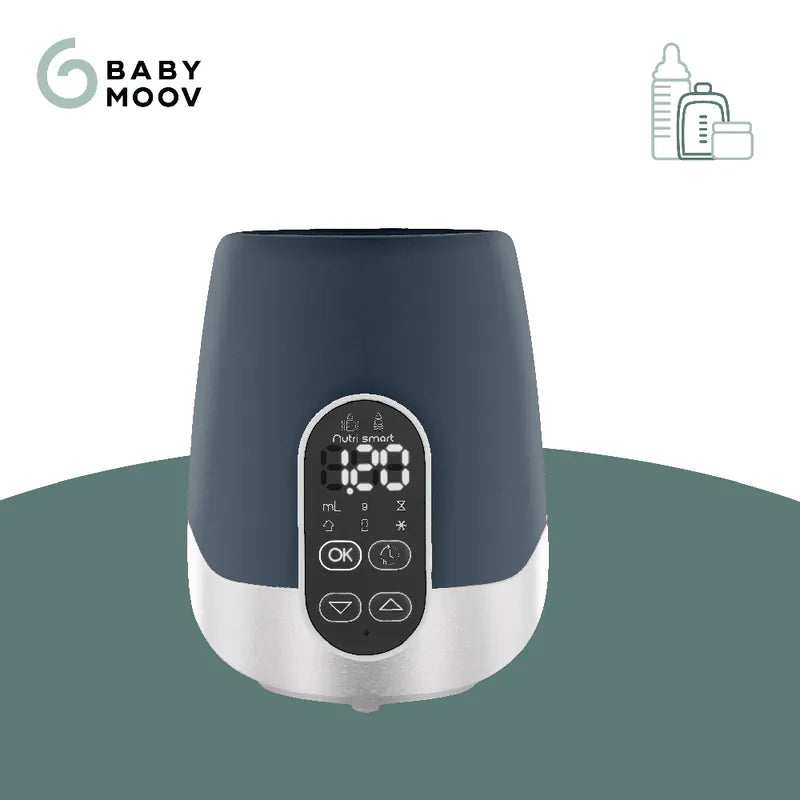 French Babymoov NutriSmart Bottle Food Warmer (Home/Car) Quick heating, thawing and sterilization 