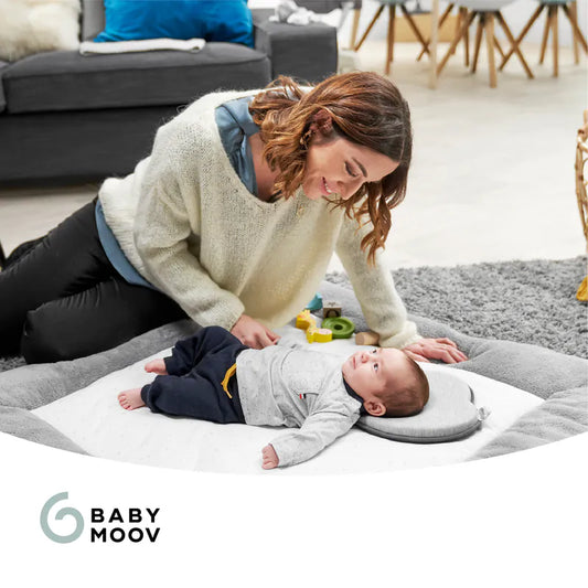 法國 Babymoov Lovenest 心心護頭枕 - 銀河灰 (讓壓力平均分怖，保持漂亮及圓的頭型)