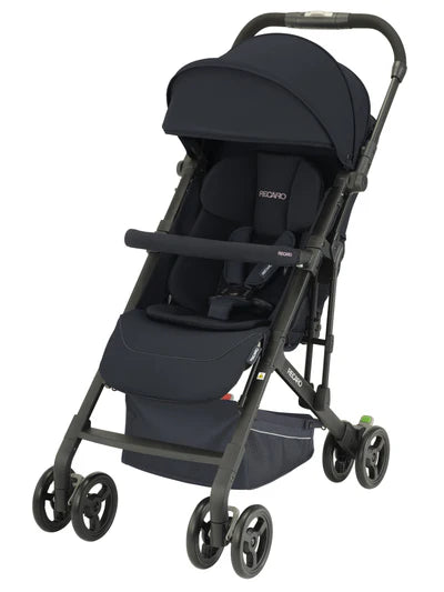 德國 Recaro EasyLife Elite 2-Select 手推車 (暗夜黑) 初生~15kg / 約3歲 | 附送風雨套及前欄 | 旅行必備