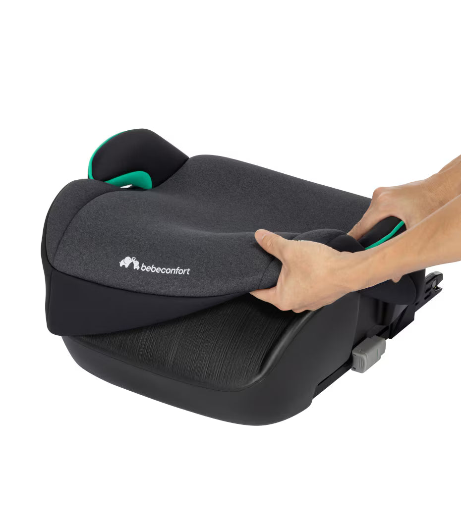 法國 Bebe Confort MANGA I-FIX 兒童汽車加高椅 - Tinted Black (6~12歲 / 約36kg)
