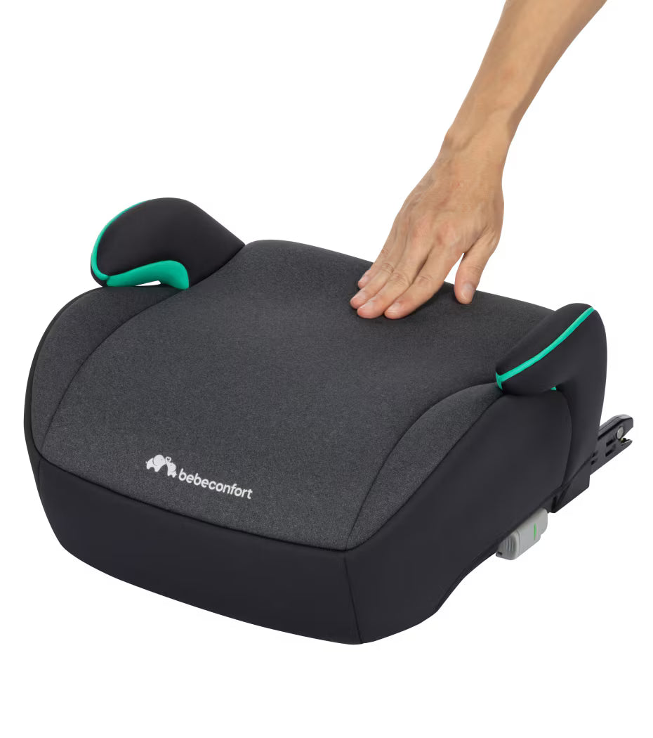 法國 Bebe Confort MANGA I-FIX 兒童汽車加高椅 - Tinted Black (6~12歲 / 約36kg)