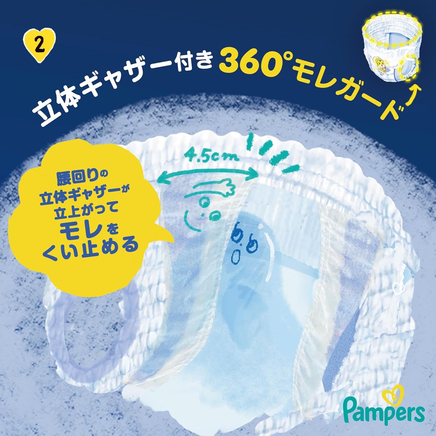 Pampers ICHIBAN 夜用安睡褲 三加大碼 XXXL 18片 (日本新版14小時特強吸收) 🌟低至$123/包