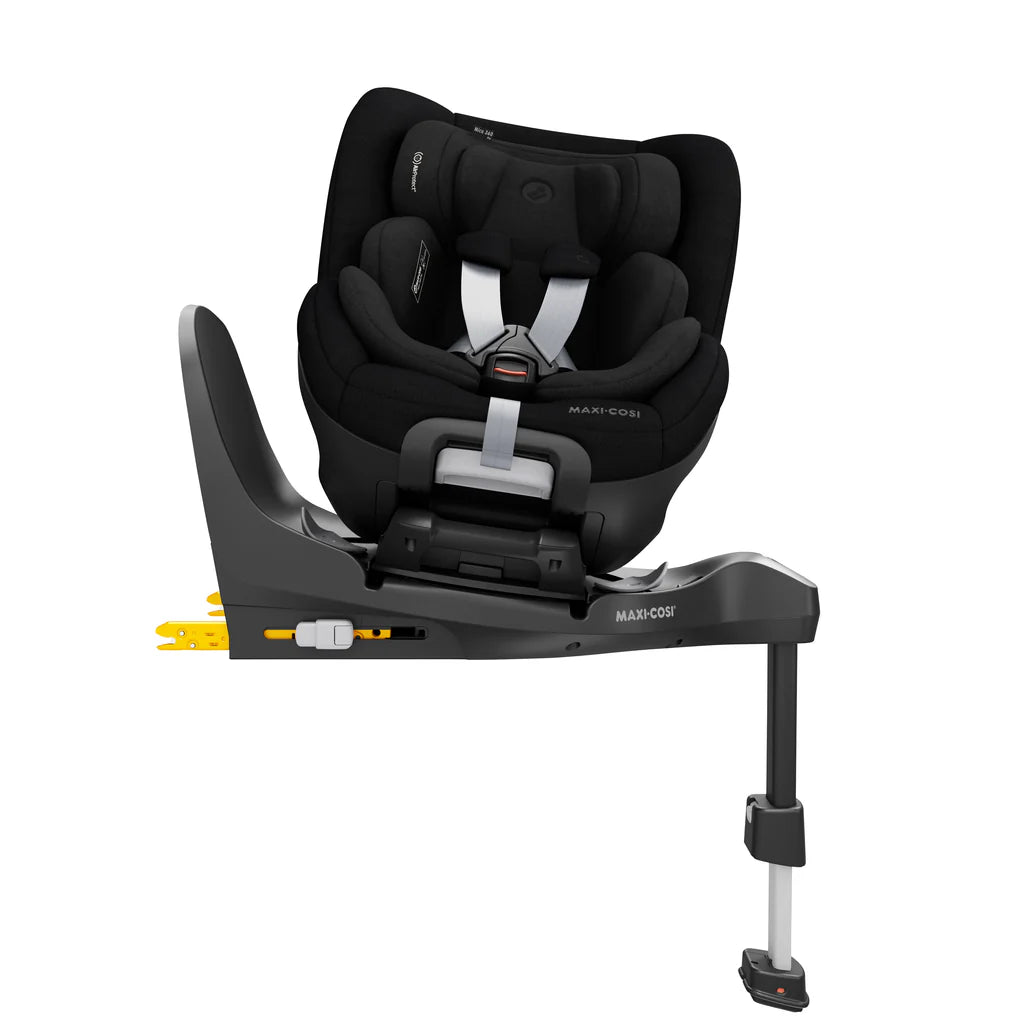 荷兰Maxi Cosi Nomad Plus 可折式便携汽车座椅- 黑色(15个月~4岁| 一键折叠携带方便) 