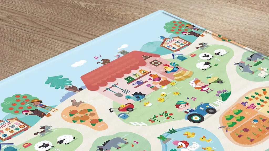 South Korea Dwinguler Home Safety Playmat - Ally's House (Medium 190x130x1.2cm)