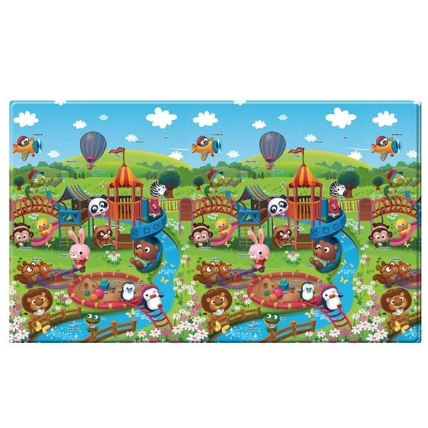 韓國 Dwinguler 家居安全遊戲墊 - 開心世界 (中碼 190x140x1.2cm)