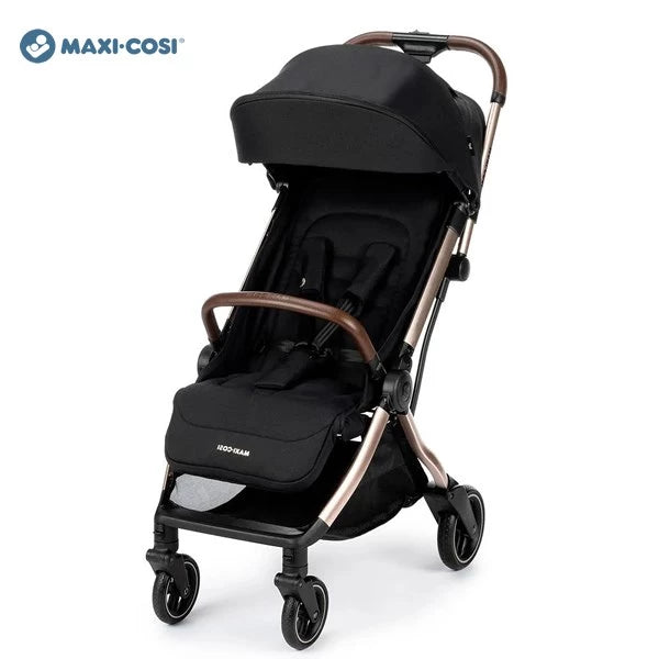 Maxi Cosi EVA3 Stroller (Champagne Black) - Newborn to 22kg / Approximately 4 years old