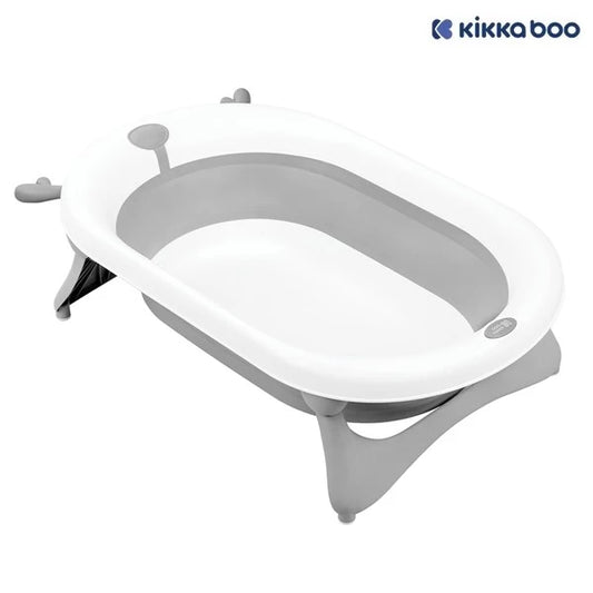 Kikka Boo Foldy 可摺疊沐浴盤 (灰色) 適合初生至36個月