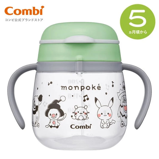 日本Combi LakuMug 学习杯(直饮型) 240ml - 比卡超| 适合5个月或以上| 日本制