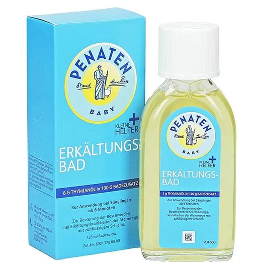 德国Penaten 牧羊人婴儿感冒沐浴油125ml (减轻感冒症状/ 预防感冒) BBD:2026年8月