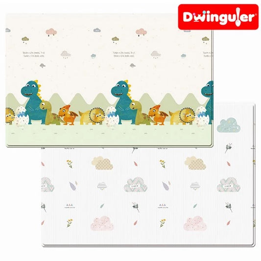 韓國 Dwinguler 家居安全遊戲墊 (大碼 - 2300x1400x15mm) 恐龍朋友 | 韓國製造