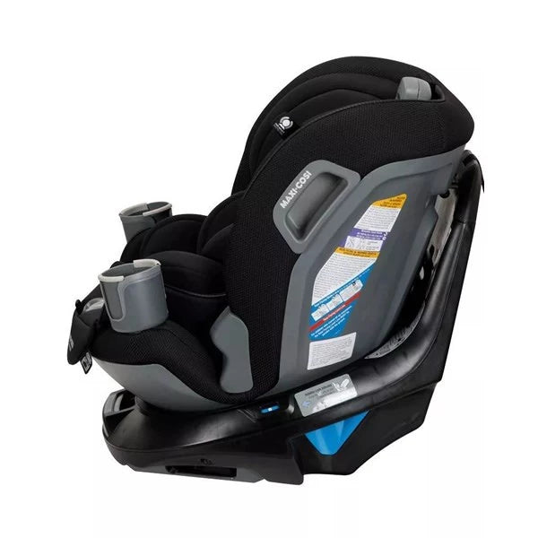 荷蘭 Maxi Cosi Emme 360 ALL IN ONE 可旋轉 汽車座椅 - 午夜黑 (初生~10歲 | 安全帶或Latch接口固定)