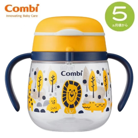 日本Combi LakuMug 学习杯(直饮型) 240ml - 快乐森林| 适合5个月或以上| 日本制