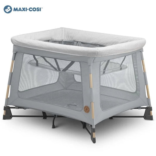 荷蘭 Maxi Cosi Swift 三合一嬰兒網床 - 淺灰色 (適合0-3.5歲 | 一秒折疊 | 重量僅6.7kg)