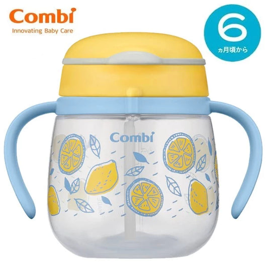 日本Combi LakuMug 学习杯(吸管型) 240ml - 微酸滋味| 适合6个月或以上| 日本制