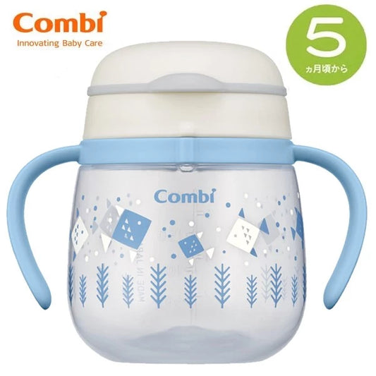 日本Combi LakuMug 学习杯240ml (直饮型) - 海底世界l 适合5个月或以上| 日本制