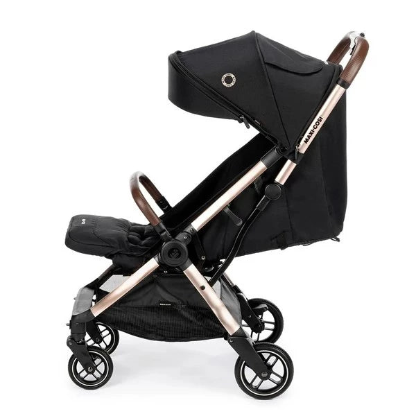 Maxi Cosi EVA3 Stroller (Champagne Black) - Newborn to 22kg / Approximately 4 years old