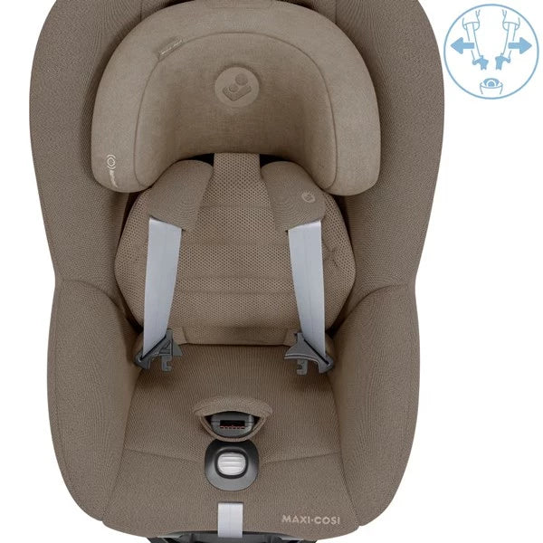 荷蘭 Maxi Cosi MICA 360 PRO 汽車座椅 - 棕色 (新生兒~4歲) 🌟360度旋轉 前後側向自由選擇